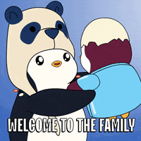 New Family Member Baby Penguin GIF