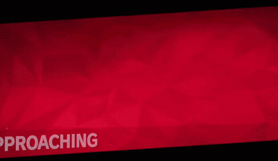 New Foe Appears Red Background GIF