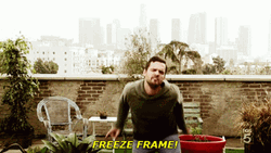 New Girl Freeze Frame GIF