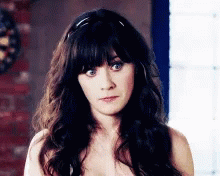 New Girl Jessica Side Eye GIF