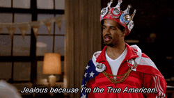 New Girl True American Character GIF