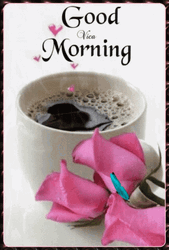 New Good Morning Black Coffee GIF
