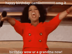 New Happy Birthday Grandma GIF