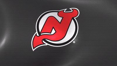 New Jersey Devils Logo on Black Background