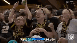 New Orleans Saints Delighted Old Age Supporters GIF