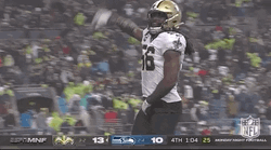New Orleans Saints Demario Davis Fire His Enthusiasm GIF