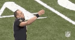 New Orleans Saints Drew Brees Blowing Kisses To His Supporters GIF