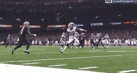 New Orleans Saints Gets Physical GIF
