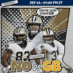 New Orleans Saints No Vs Gb GIF