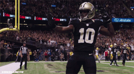 New Orleans Saints Sharing The Vibe GIF