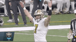 New Orleans Saints Taysom Hill Rejoicing GIF