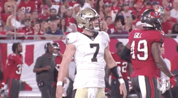New Orleans Saints Taysom Hill Single Clap GIF