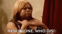 New Phone Who Dis Excuse Me Who You GIF