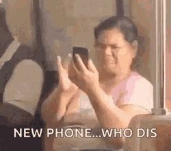 New Phone Who Dis Mother Subway Train GIF