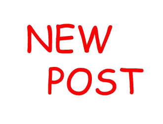New Post Sign Sticker