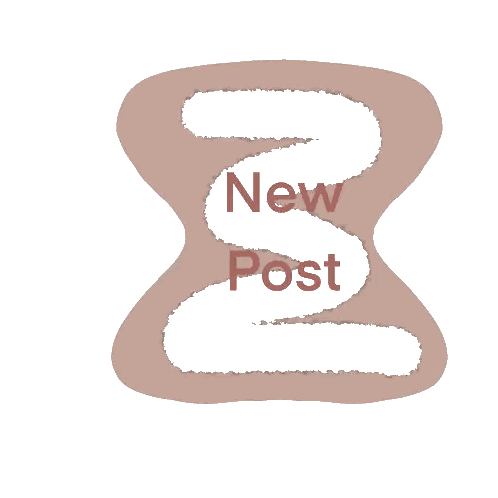 New Post Sign Sticker