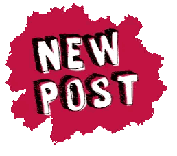 New Post Text Sticker