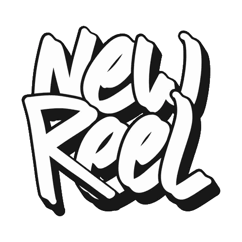 New Reel Logo Sticker