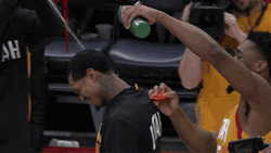 New Teammates Initiation Drenched With Water GIF