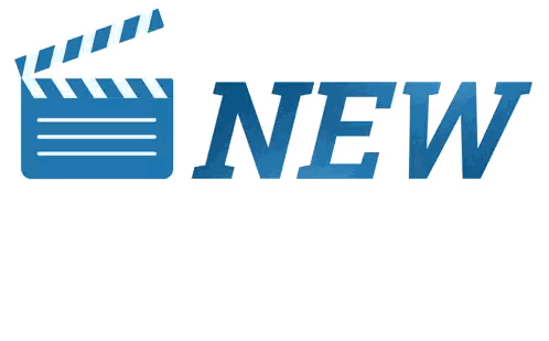 New Video Sign With Clapper Board Sticker