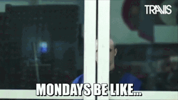 New Week Mondays Be Like GIF