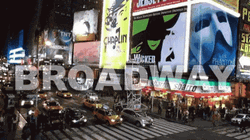 New York Broadway Musical Billboards