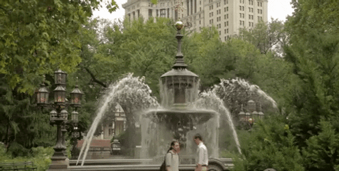 New York City Hall Park GIF