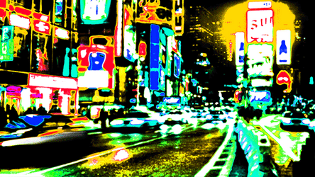 New York City Night Scapes  GIF