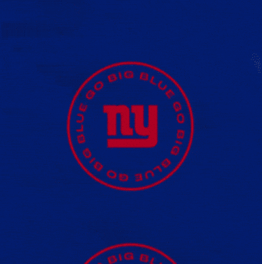 New York Giants Football Player Holding Ball GIF