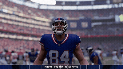New York Giants Football Player On Field GIF