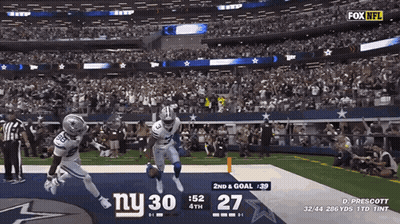 New York Giants Vs Dallas Cowboys On Fox NFL GIF