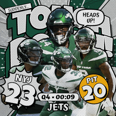 New York Jets Advertisement Says Heading Up GIF