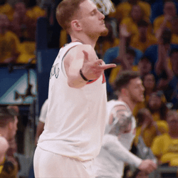 New York Knicks Donte DiVincenzo Arms Outstretched GIF