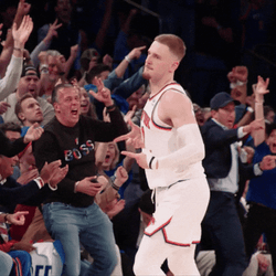 New York Knicks Donte DiVincenzo Slow Motion Run GIF