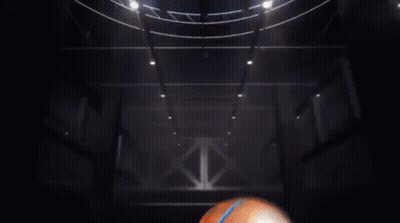 New York Knicks Logo With Basketball GIF