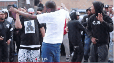 New York Knicks Player Celebrating Birthday Arms In Air GIF