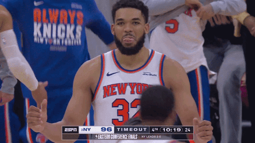New York Knicks Player Giving Thumbs Up GIF