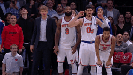 New York Knicks Team Cheering GIF