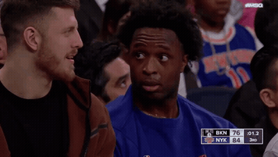 New York Knicks vs San Antonio Spurs Basketball Game