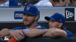 New York Mets Cheering Beat La GIF