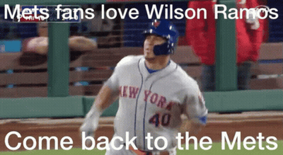 New York Mets Player Running On Field GIF
