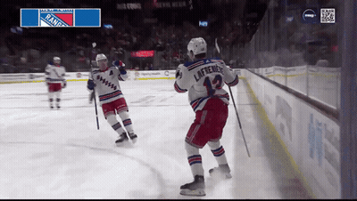 New York Rangers Vs New York Islanders Hockey Game GIF