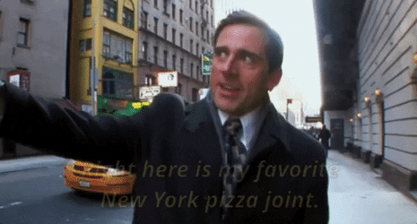 New York The Office Pizza GIF