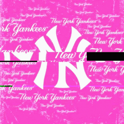 New York Yankees Logo Repeating GIF