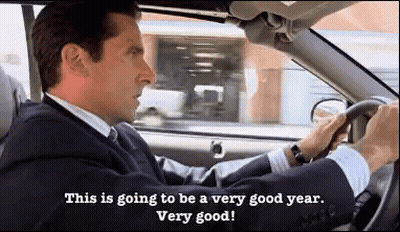 Newspaper Saying Next Year Will Be Our Year GIF