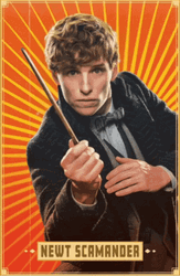 Newt Scamander Animated Poster GIF