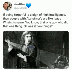 Newtons First Law Isaac Newton UFO Meme GIF