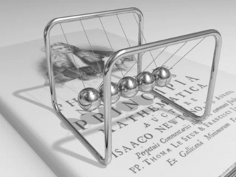 Newtons First Law Newton's Cradle Animation GIF