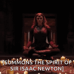 Newtons First Law Wanda Maximoff Meme GIF