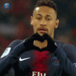 Neymar Jr. Football Heart Kiss
